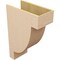 Ekena Millwork 11"W x 22"D x 33"H Classic Alpine Rough Cedar Woodgrain TimberThane Corbel, Primed Tan CORUR11X22X33ALPRCPR - alternate 3